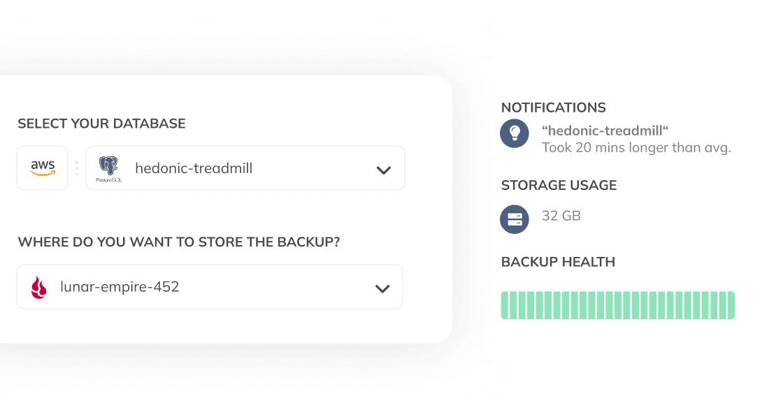 No-code, MySQL backup