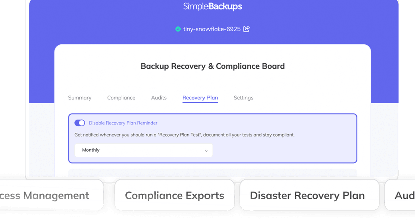 Project-based dashboards