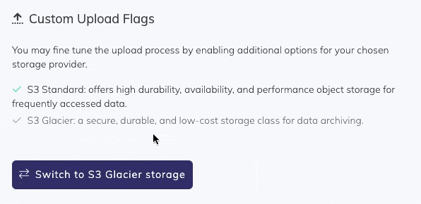 aws glacier backups