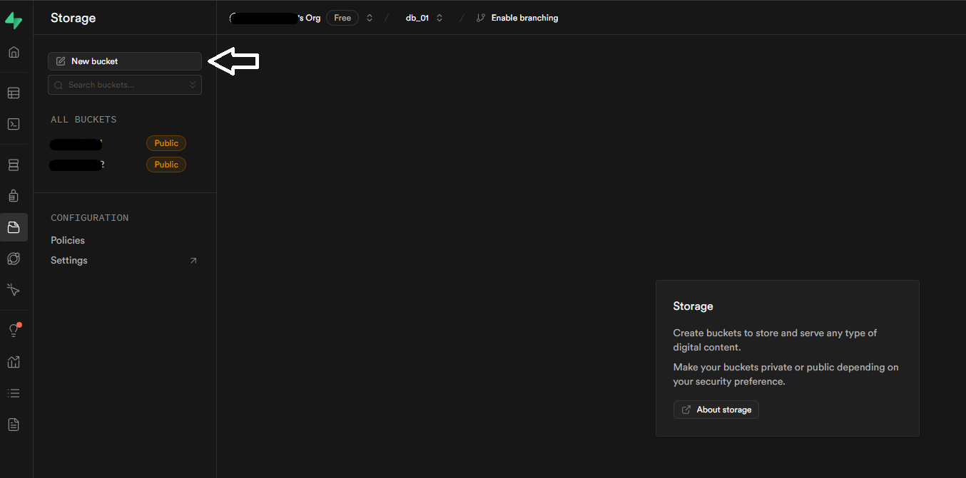Supabase screenshot 3
