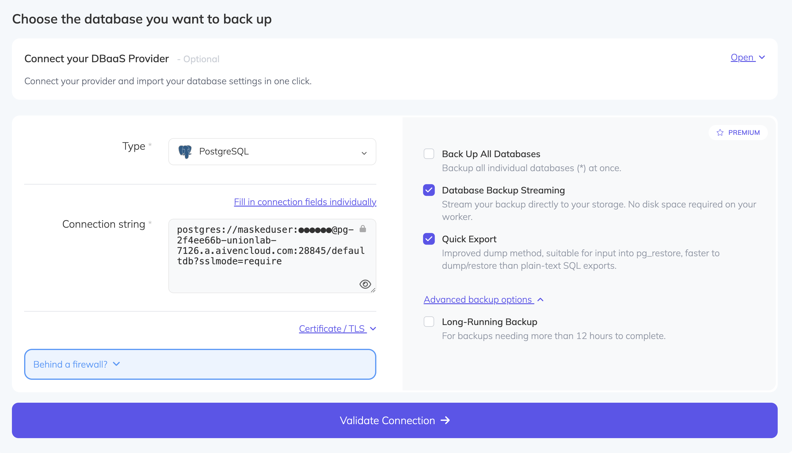 Aiven PostgreSQL screenshot 3