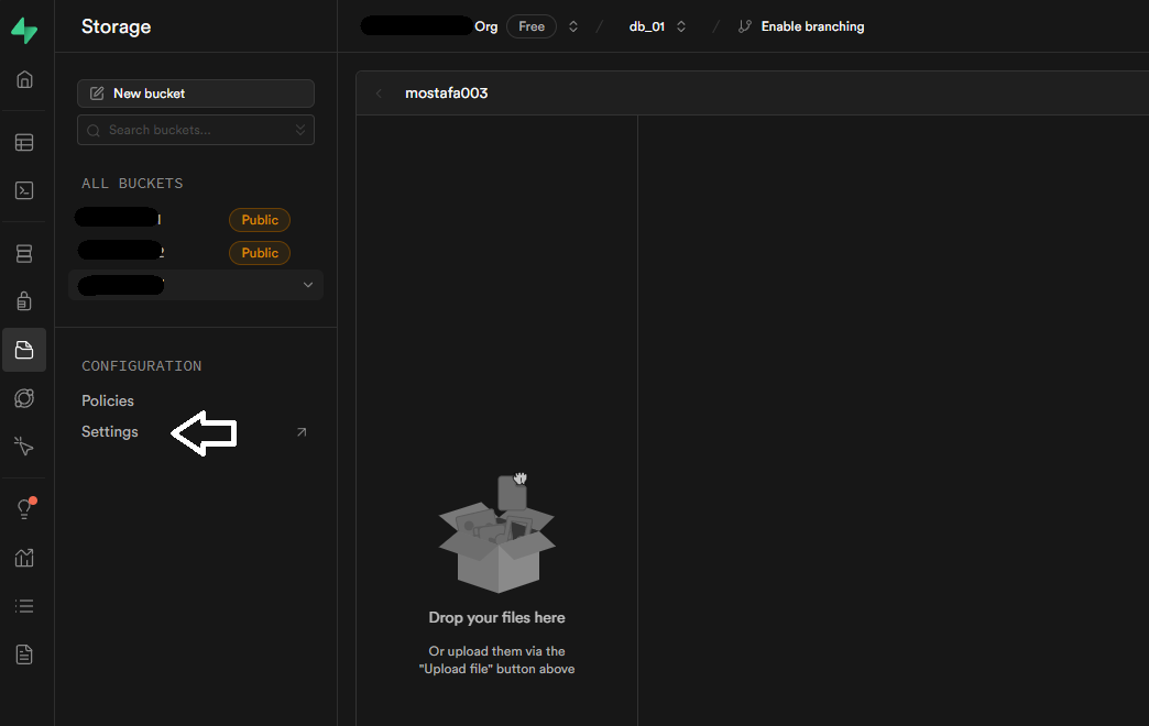 Supabase screenshot 5