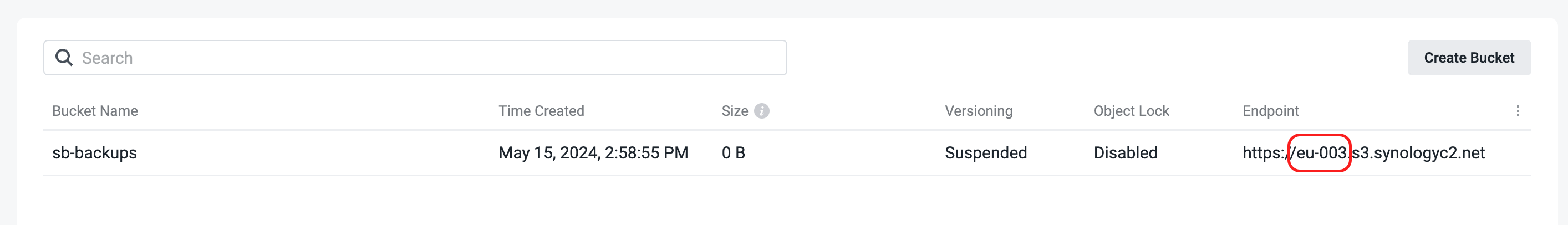 Synology C2 screenshot 4