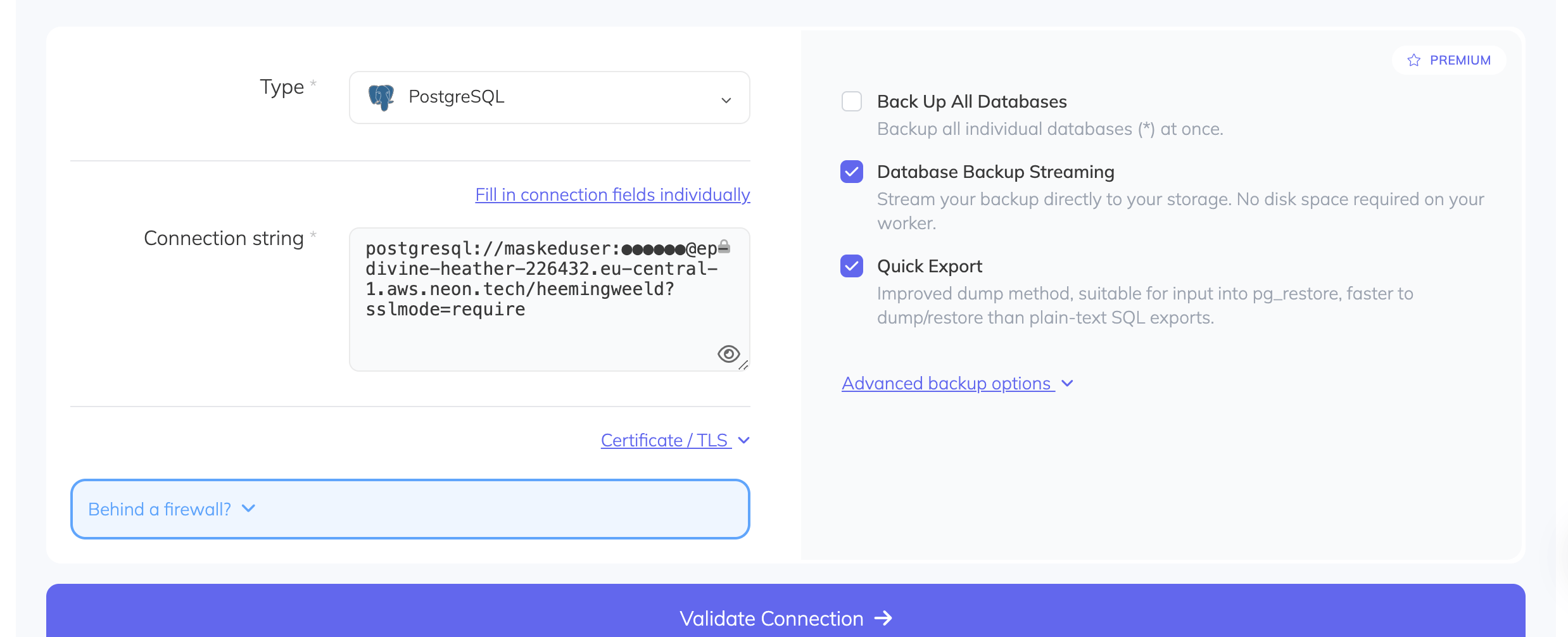 Neon PostgreSQL screenshot 3