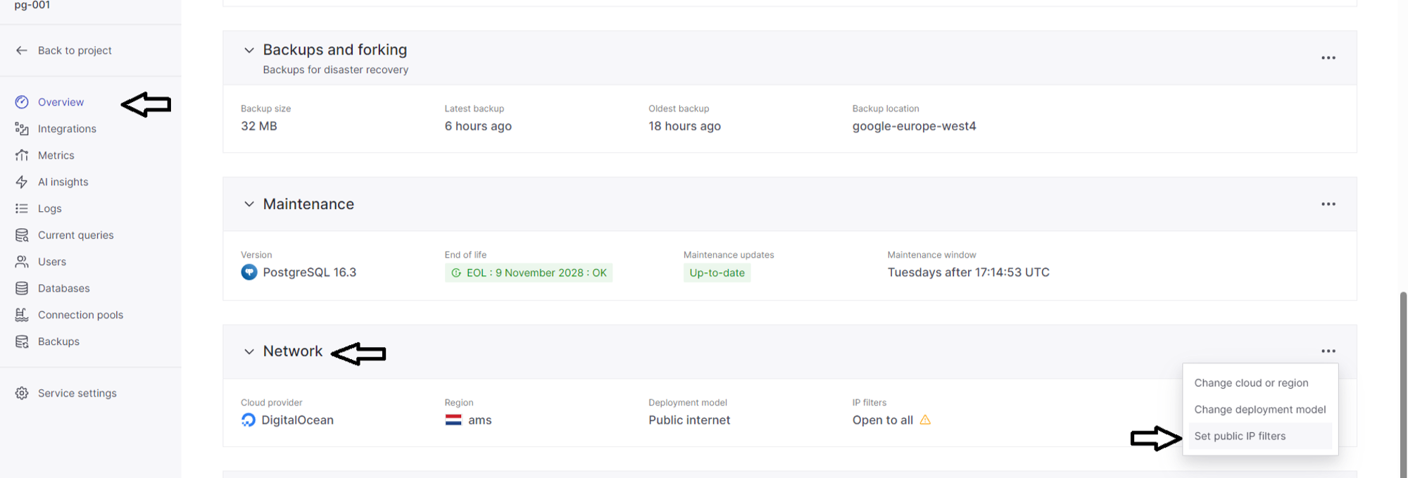 Aiven Database screenshot 9