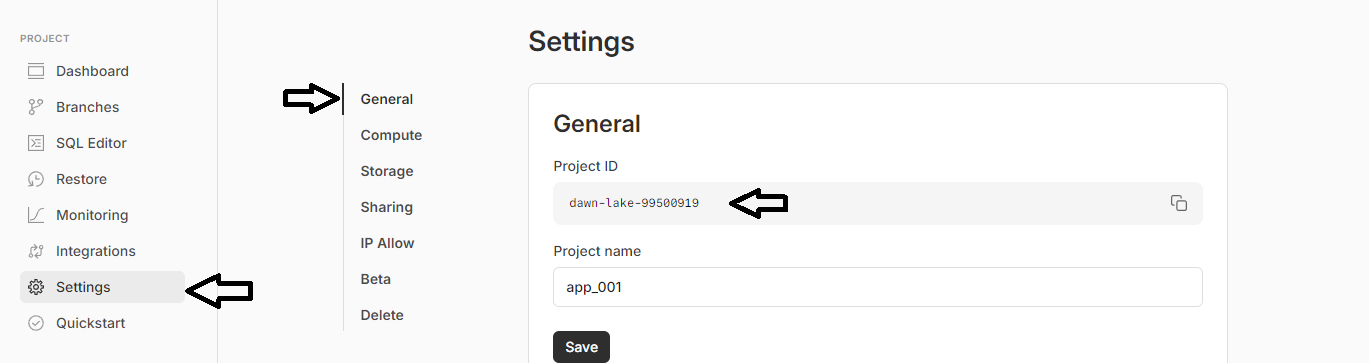 Neon PostgreSQL screenshot 6