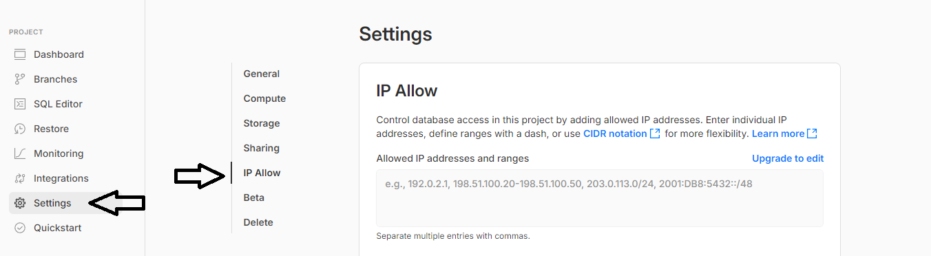 Neon PostgreSQL screenshot 7