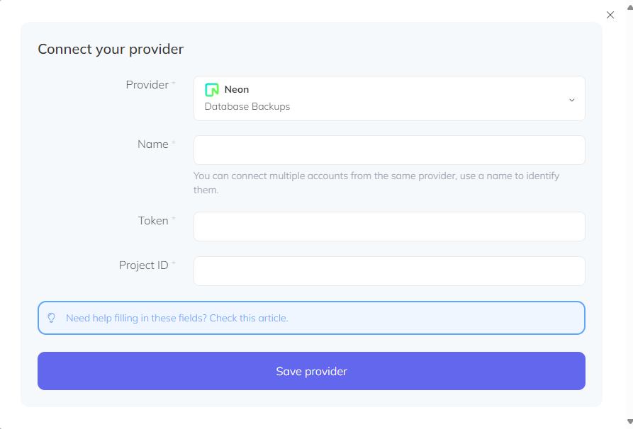 Neon PostgreSQL screenshot 9