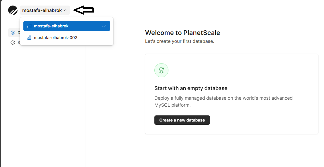 Planetscale Database screenshot 1