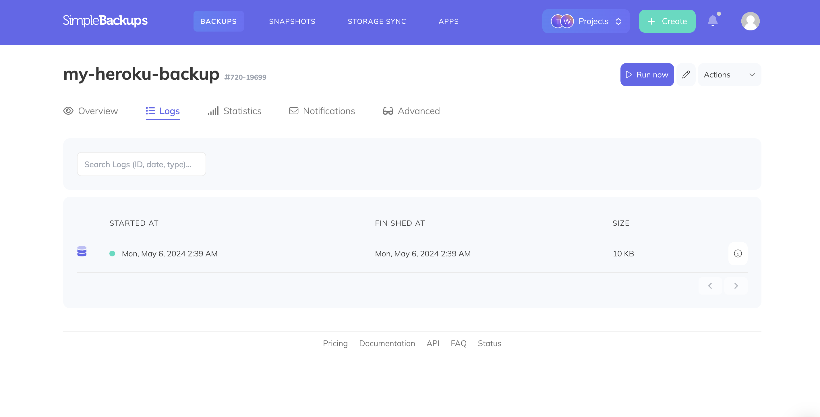 Exoscale PostgreSQL screenshot 5