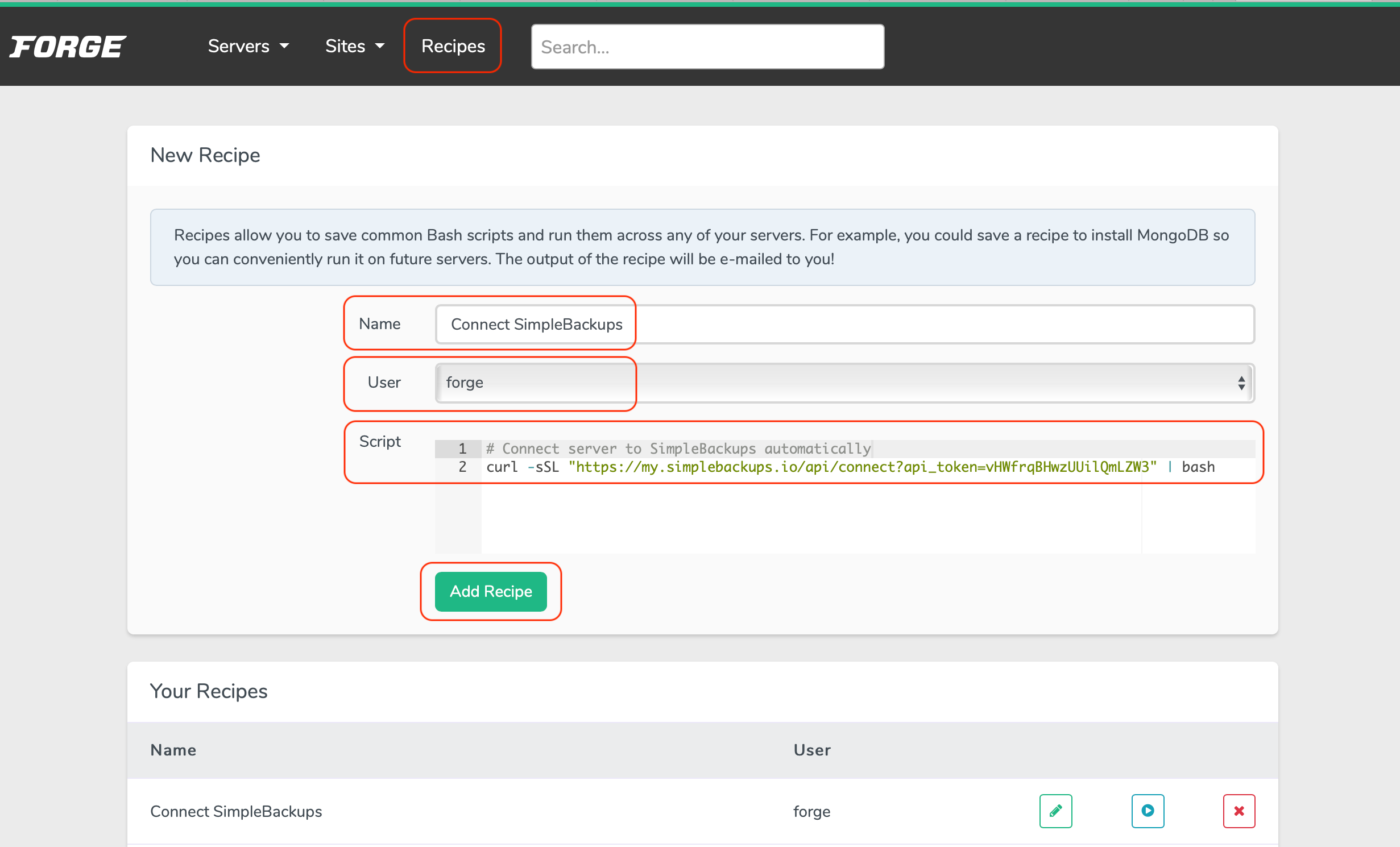 Automatically provision servers screenshot 1