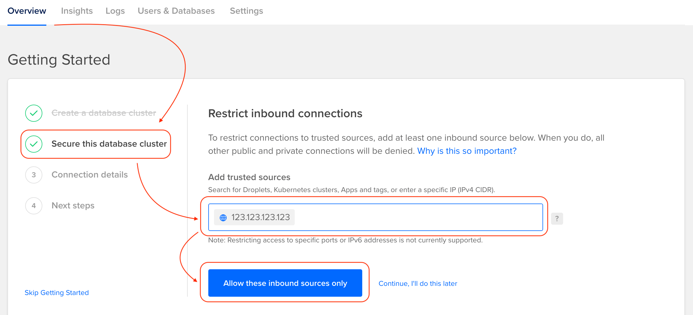 DigitalOcean Managed MongoDB screenshot 1