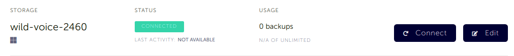 SimpleBackups, Microsoft Azure Blob Storage Connected