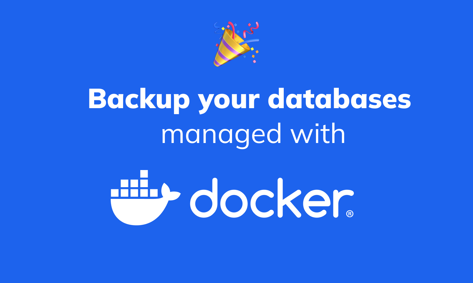 Docker Database Backups