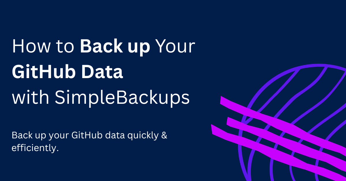 How to Back up Your GitHub Data