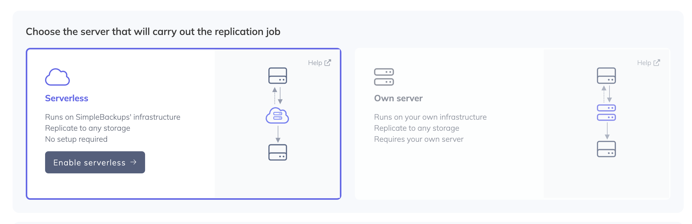 How to create a storage replication on your own server