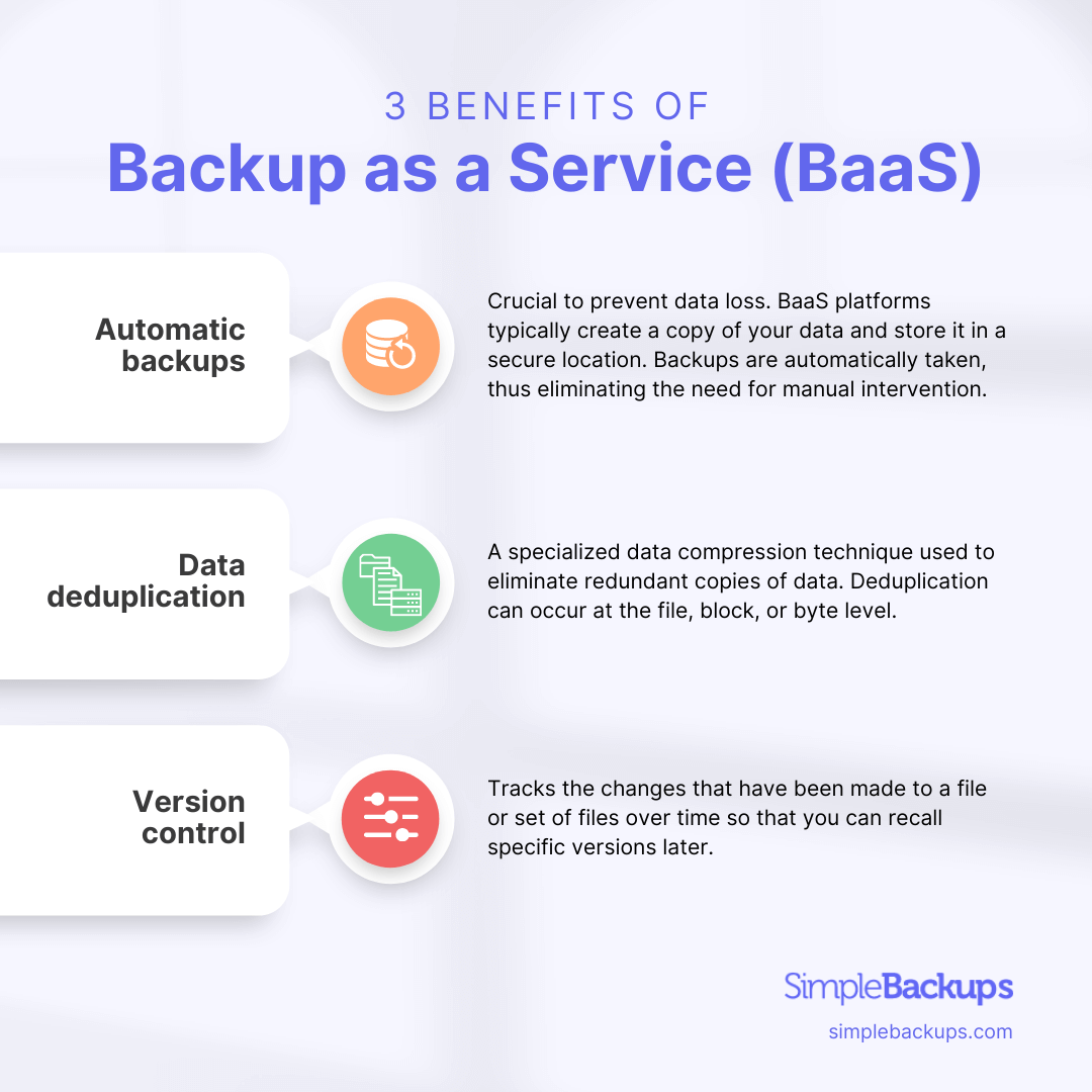 Benefits of BaaS