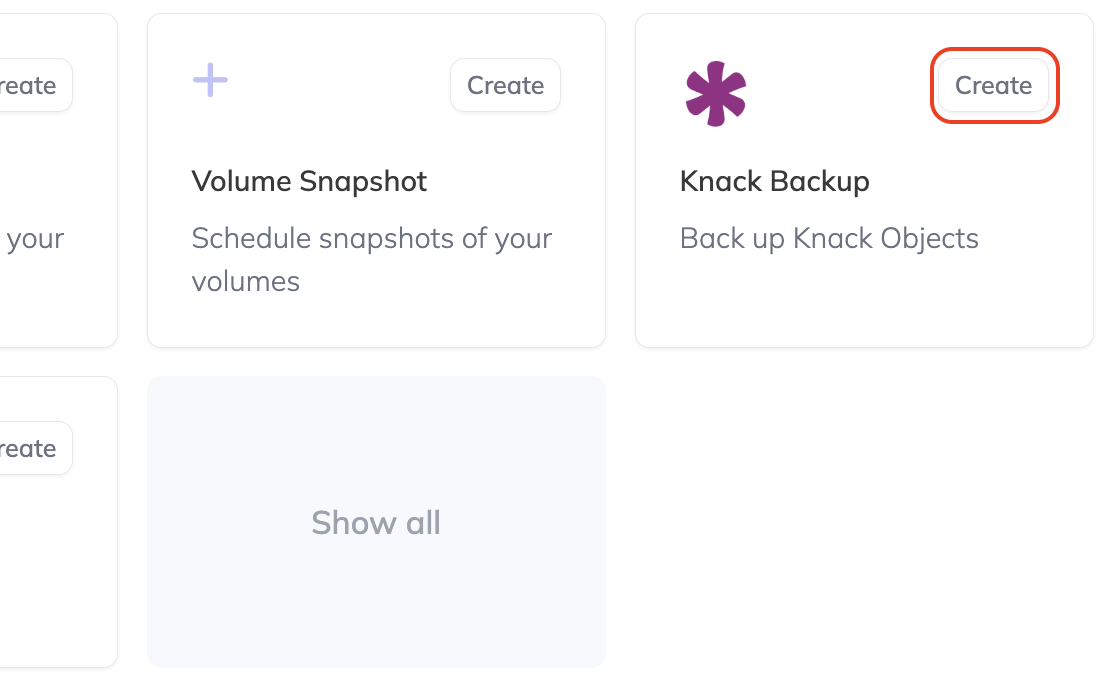 How to back up your Knack data with SimpleBackups