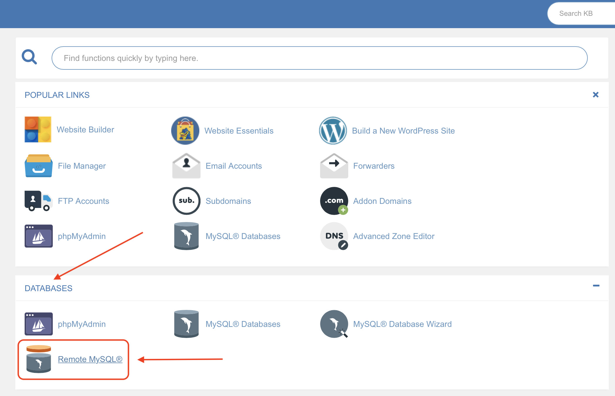 Allow Remote MySQL Connections in cPanel