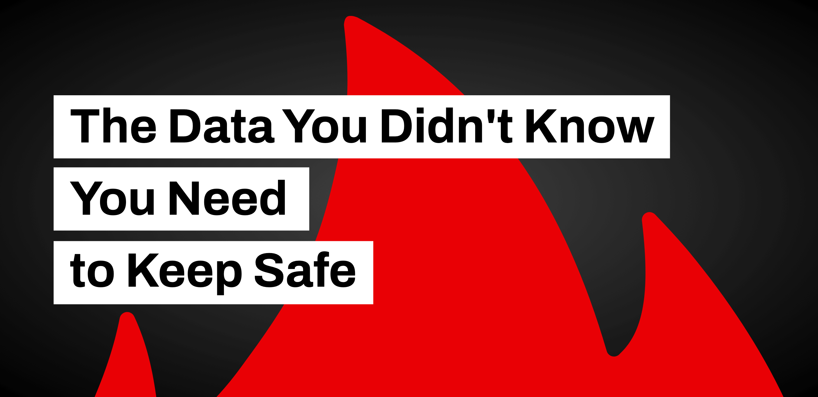 The Data You Didn't Know You Need to Keep Safe