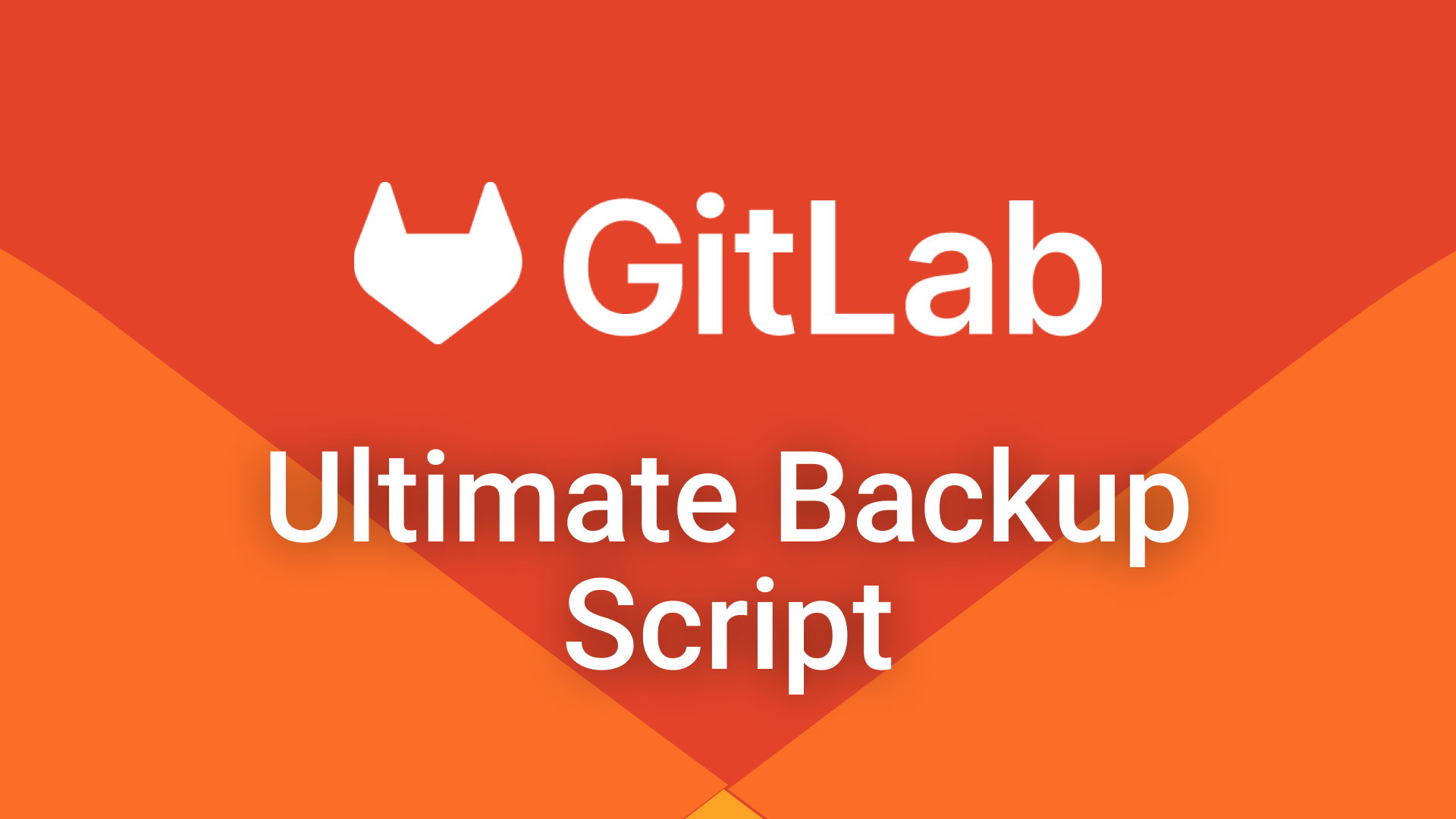 The Ultimate GitLab Backup Script