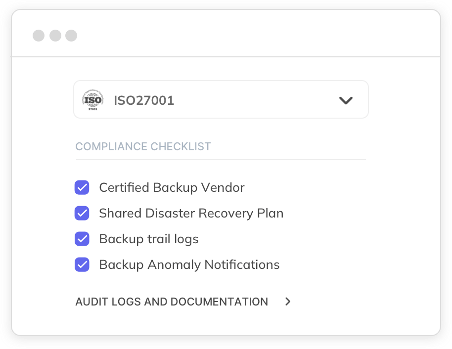 GitHub backup compliance and security features